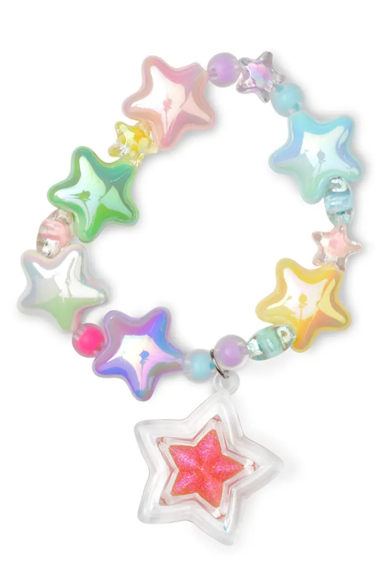 Kids' Star Lip Gloss Beaded Bracelet | Nordstrom