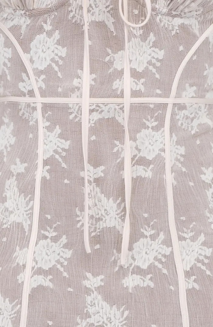 Delilah Floral Long Sleeve Lace Maxi Dress | Nordstrom