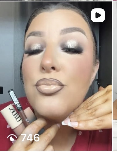 Lip combo 💋
@sephora muted brown liner 
@kissnails lipstick in ivory oat 
@dibsbeauty gloss 