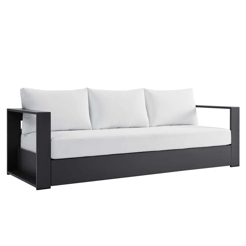 Modway Tahoe Outdoor Patio Powder-Coated Aluminum Sofa | Wayfair North America