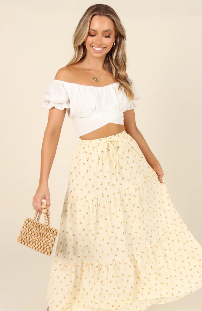 Adelaide Skirt - Cream | Petal & Pup (US)