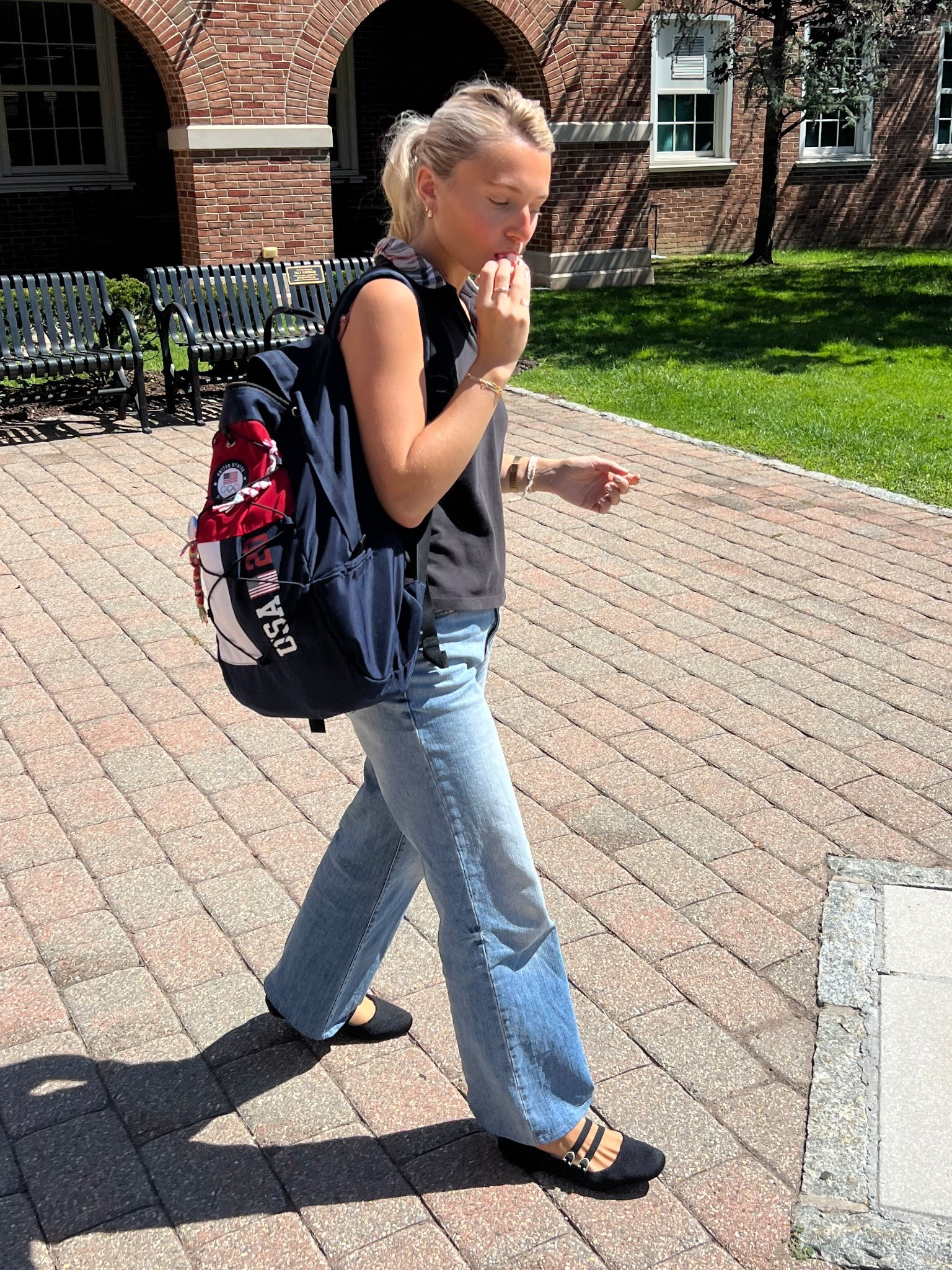 Classic & comfortable college class outfit! And some fabulous DAZE jeans  

#LTKShoeCrush #LTKStyleTip #LTKFindsUnder100