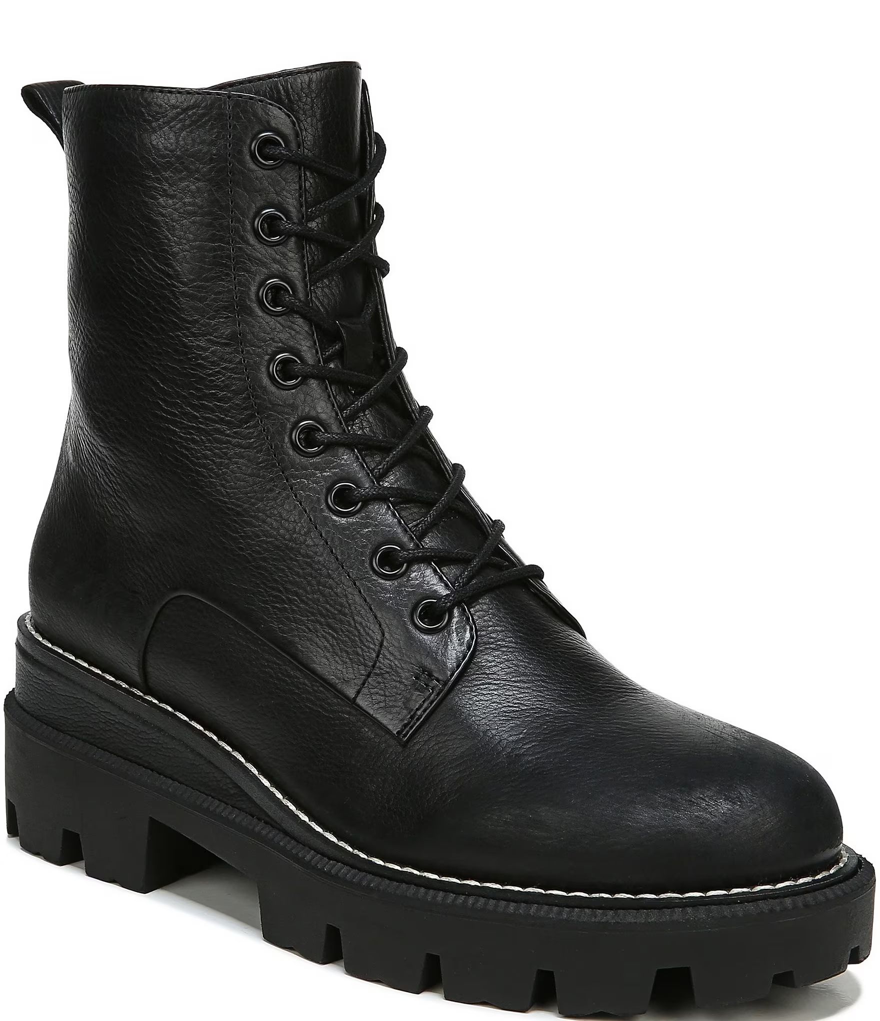 Garret Leather Combat Booties | Dillards