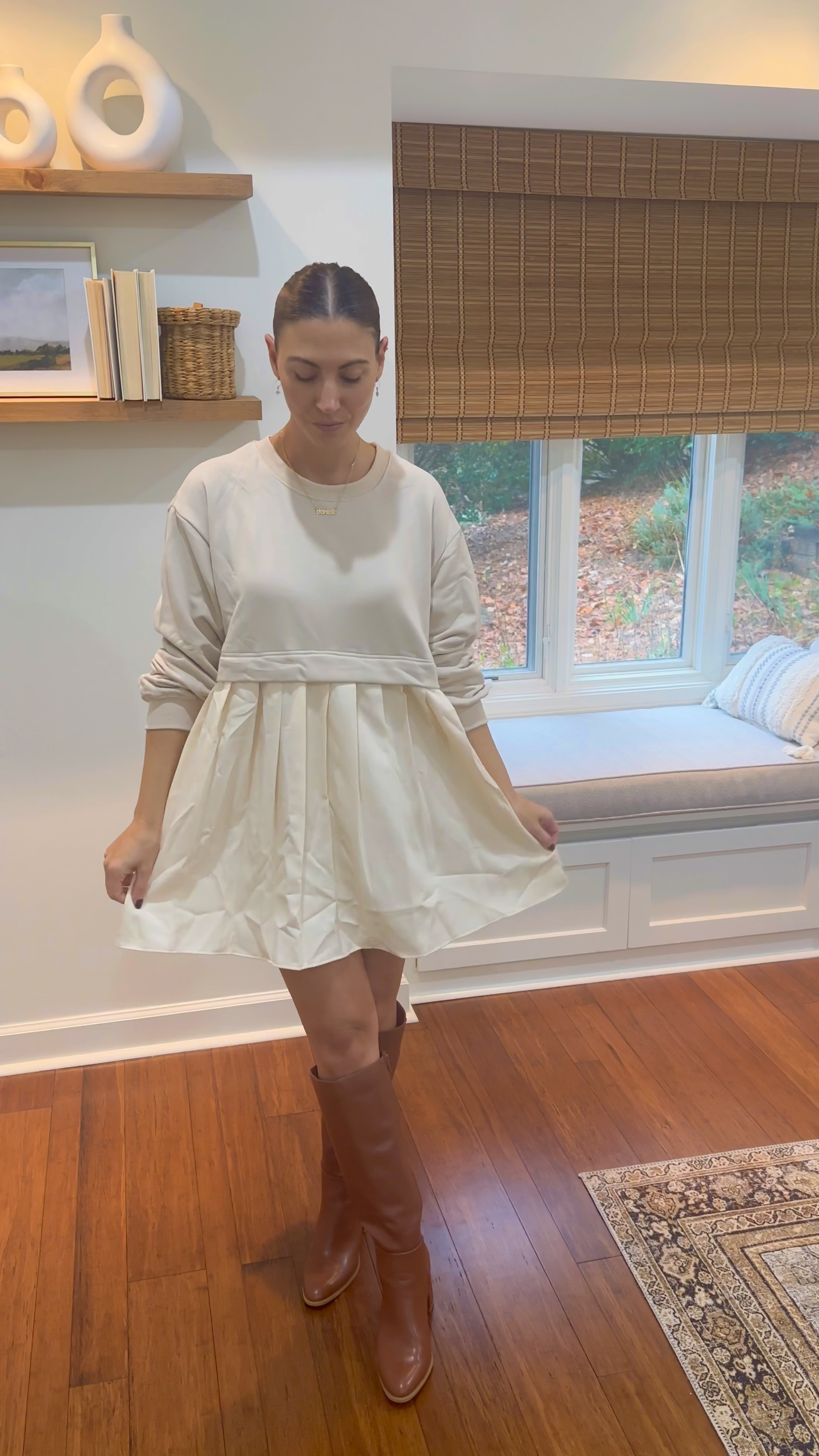 Free People Dupes from Amazon 
Sweater dress- size M- TTS
Light weight puffer- size M- TTS 
Quilted jacket- size M- TTS
Denim Jumpsuit- Size S- runs big (size down)

Dupes / Amazon Fashion / Free People Dupes / affordable fashion 

#LTKstyletip #LTKfindsunder50 #LTKCyberWeek