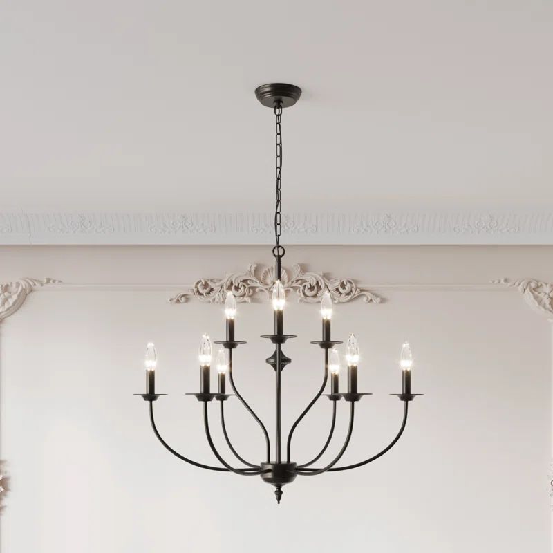 Maroneia 9 - Light Dimmable Classic / Traditional Chandelier | Wayfair North America