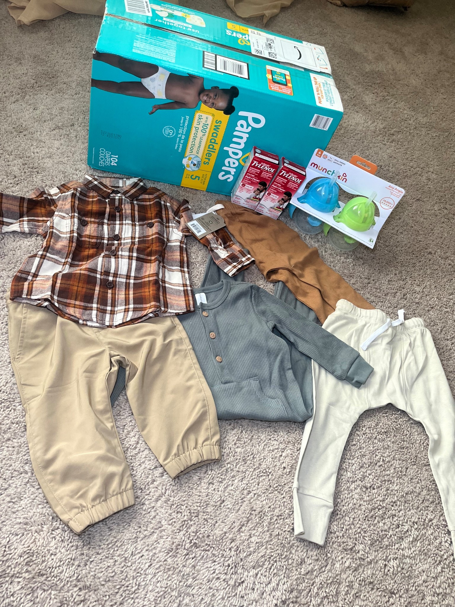 Fall baby & toddler haul 🍁 Cozy new clothes, diaper + Tylenol restock, and weighted sippy cups your little will love 👶

#LTKSeasonal #LTKBaby #LTKKids
