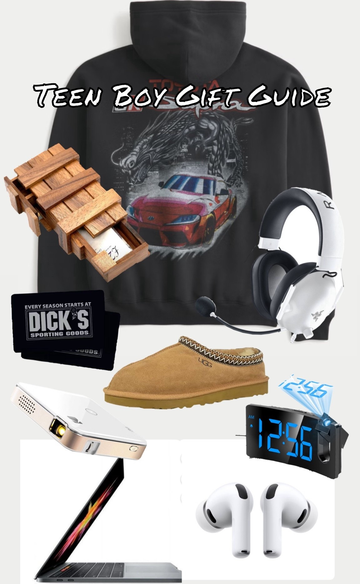 Teen boys are tough to shop for, so I rounded up the gifts they’ll actually get hyped about. Think gaming gear, fresh kicks, tech toys and all the “that’s sick” stuff they’ll brag about to their friends. Zero eye rolls, maximum cool factor. Save this for holiday shopping so you can be the favorite gift-giver.

Teen boy gift guide | Cool gifts for boys | What teens want 2025 | Holiday gifts for him 🎮🔥

#LTKSeasonal #LTKHoliday #LTKGiftGuide