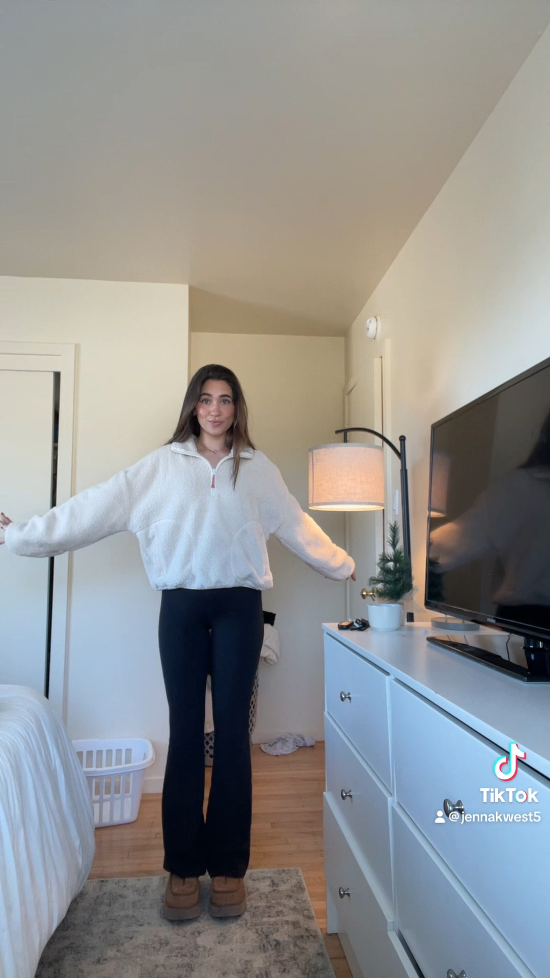 The pants aren’t exact because I got them a few years ago but they are very similar! 