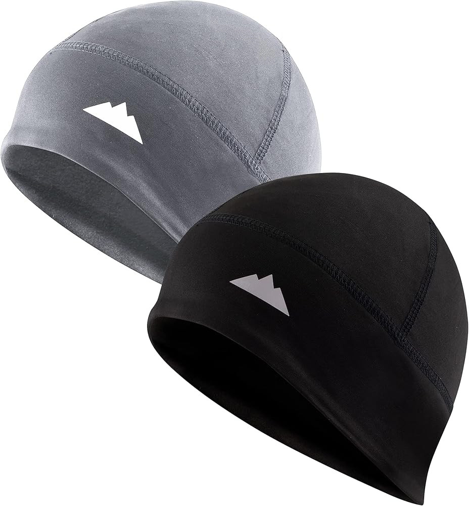 Skull Cap Helmet Liner Running Beanie - Winter Thermal Under Helmet Cycling Head Hat - Ultimate M... | Amazon (US)
