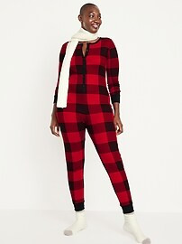 Thermal-Knit Pajama One-Piece for Women | Old Navy (US)
