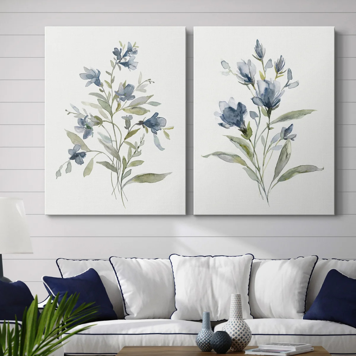 Andover Mills™ Linen Botanical III - 2 Piece Painting Print Set & Reviews | Wayfair | Wayfair North America