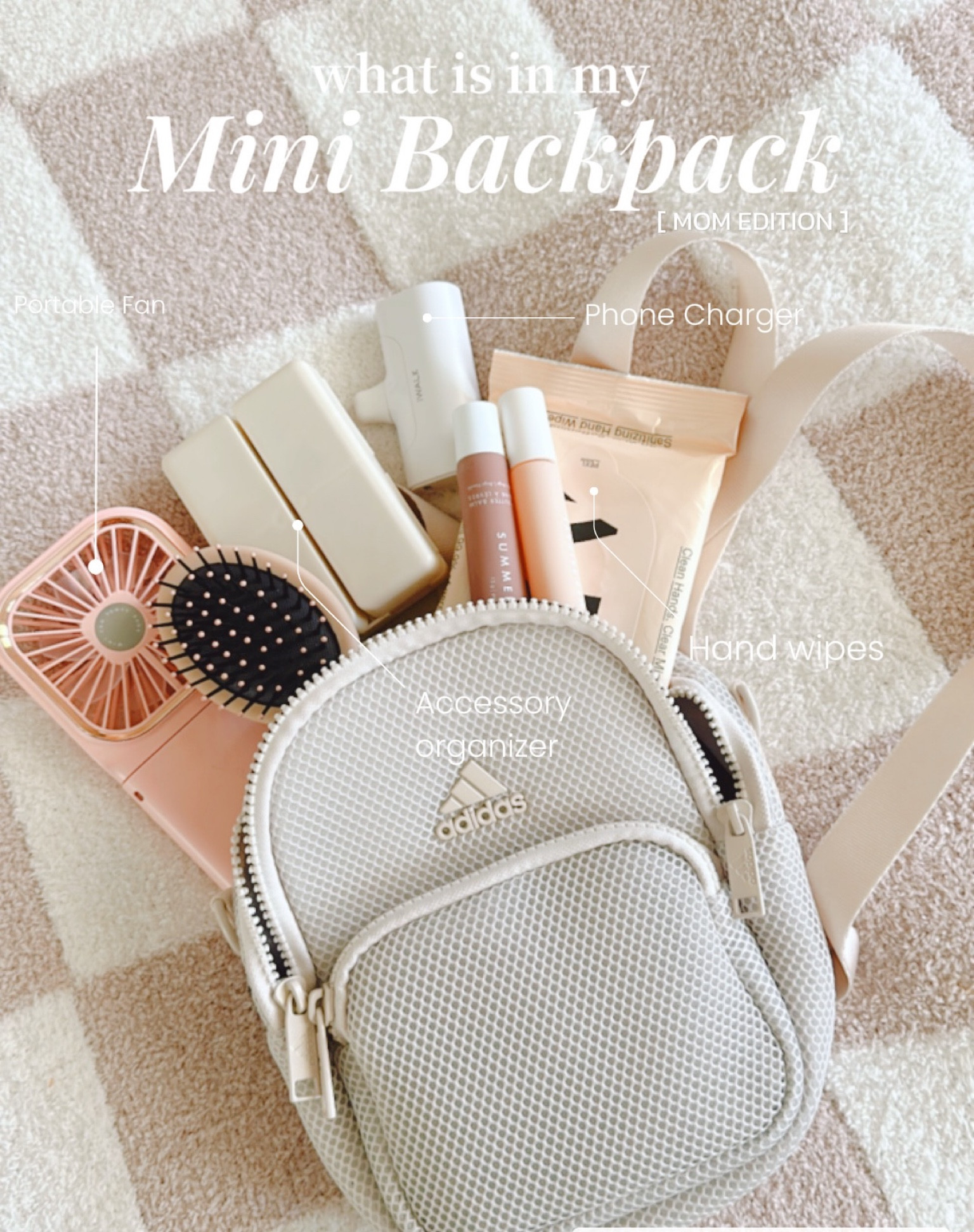 Mini backpack you can wear two ways 🤍. 

#LTKitbag #LTKtravel #LTKfindsunder50