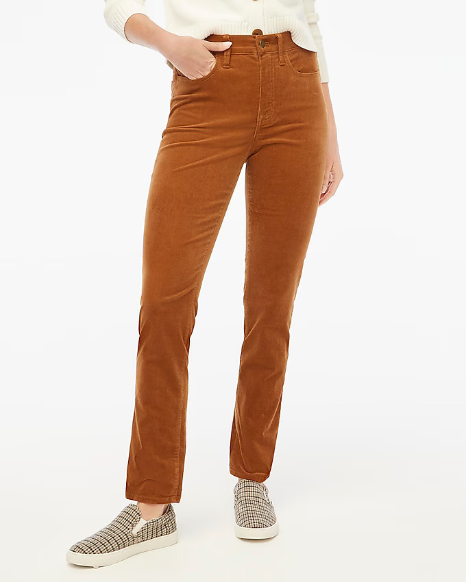 Corduroy full-length essential straight pant | J.Crew Factory