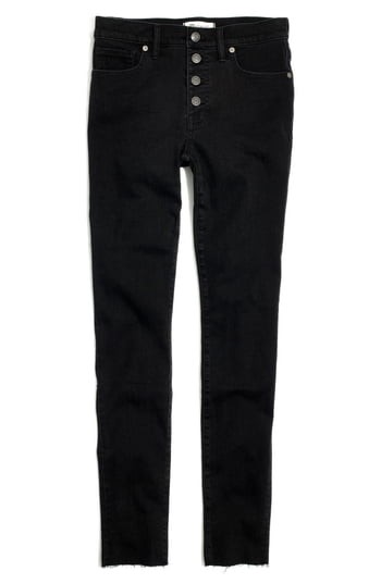 Women's Madewell 9-Inch Button High Waist Ankle Skinny Jeans | Nordstrom