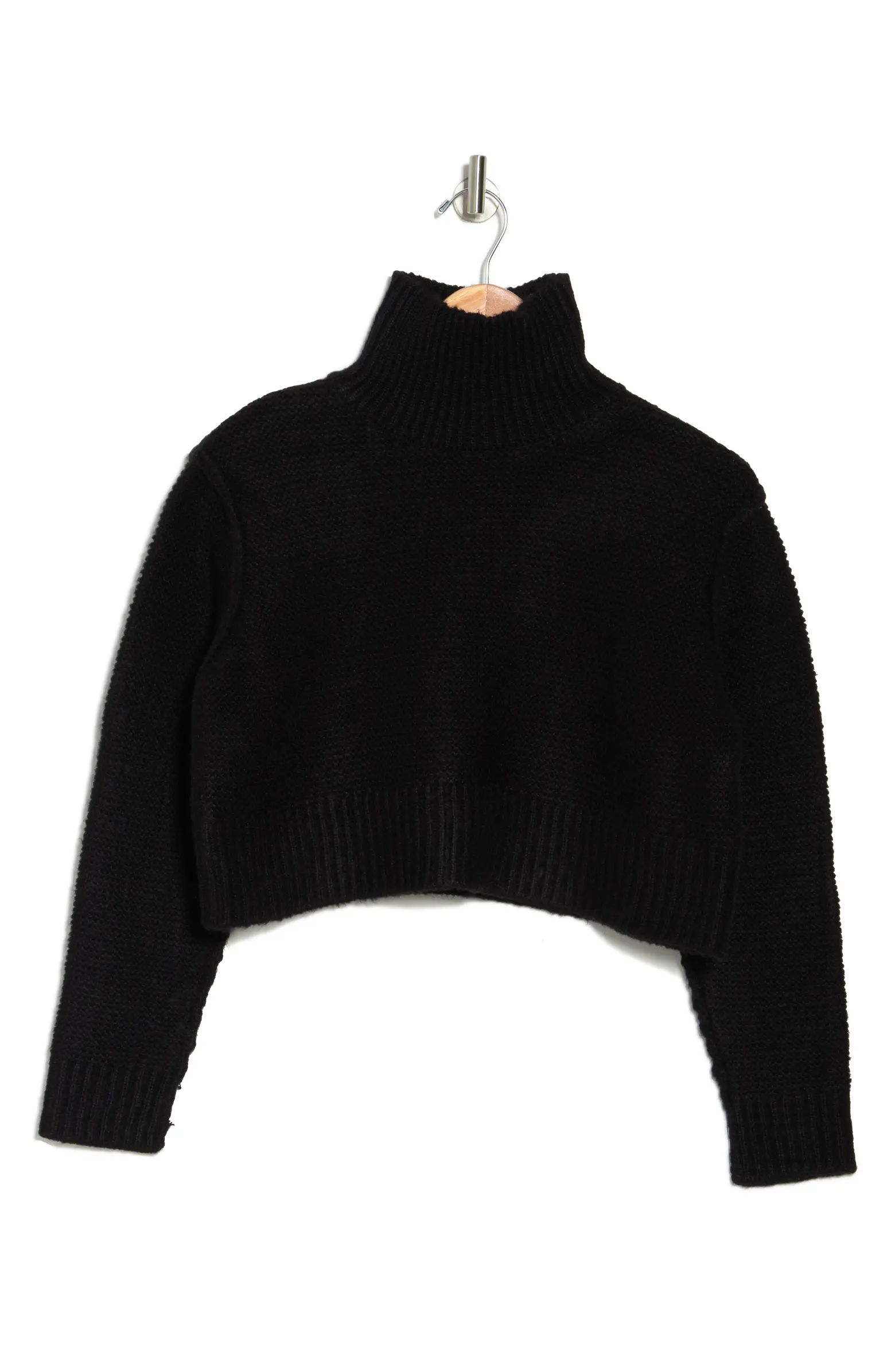 Mockneck Crop Sweater | Nordstrom Rack