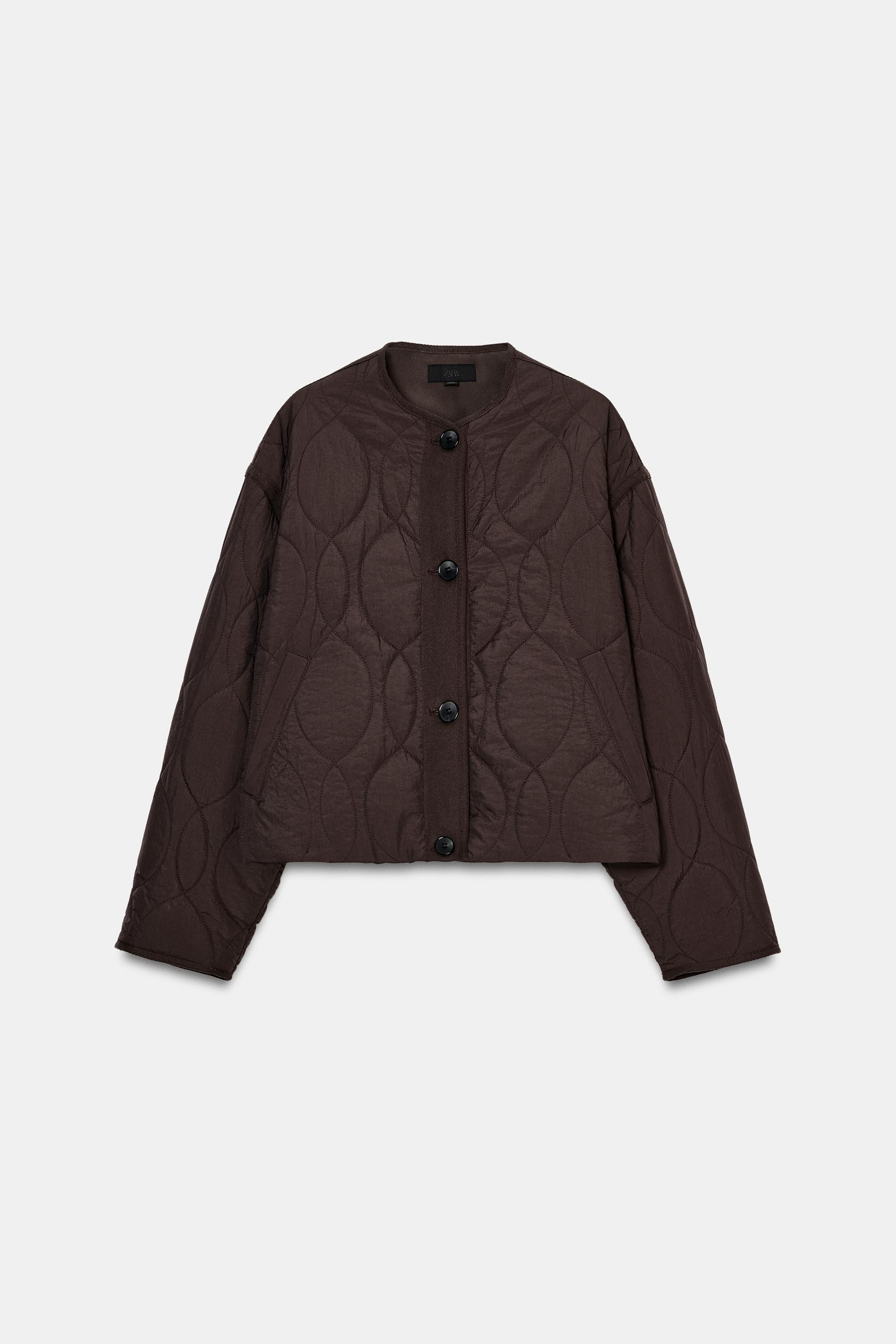 SHORT QUILTED JACKET | Zara US