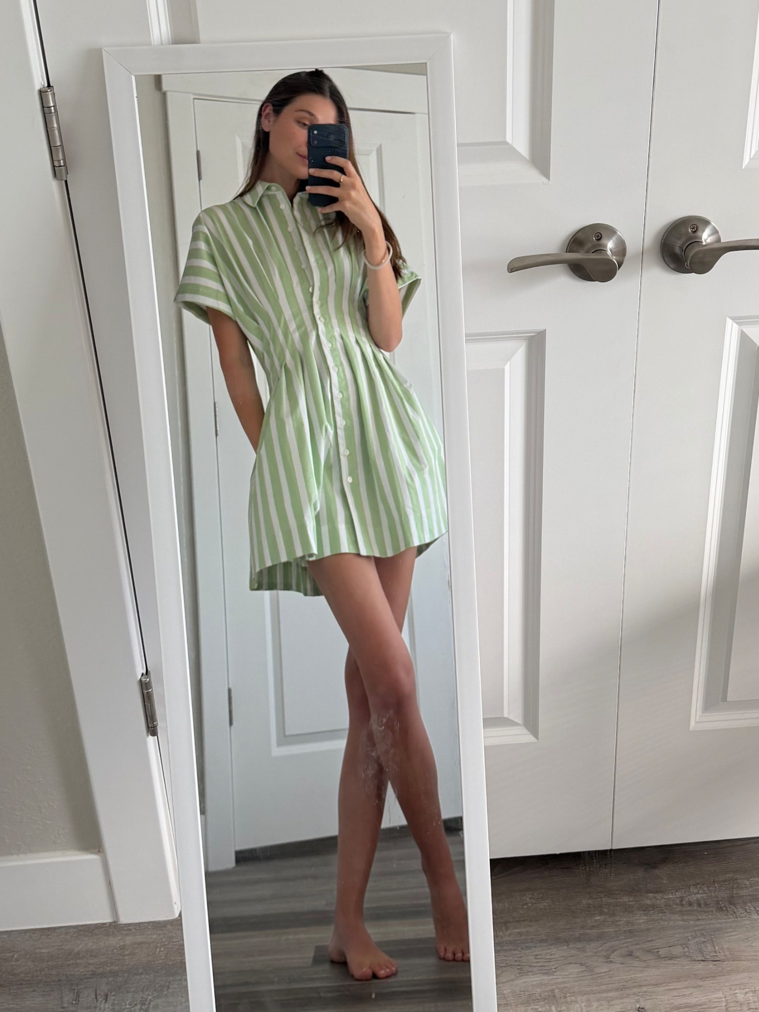 For reference, I’m 5’11” and I’m wearing size XS: Only a few left of this dress! On huge sale!! 💚 Madisson Hausburg, tall fashion, Anthropologie

#LTKSaleAlert #LTKStyleTip #LTKWorkwear
