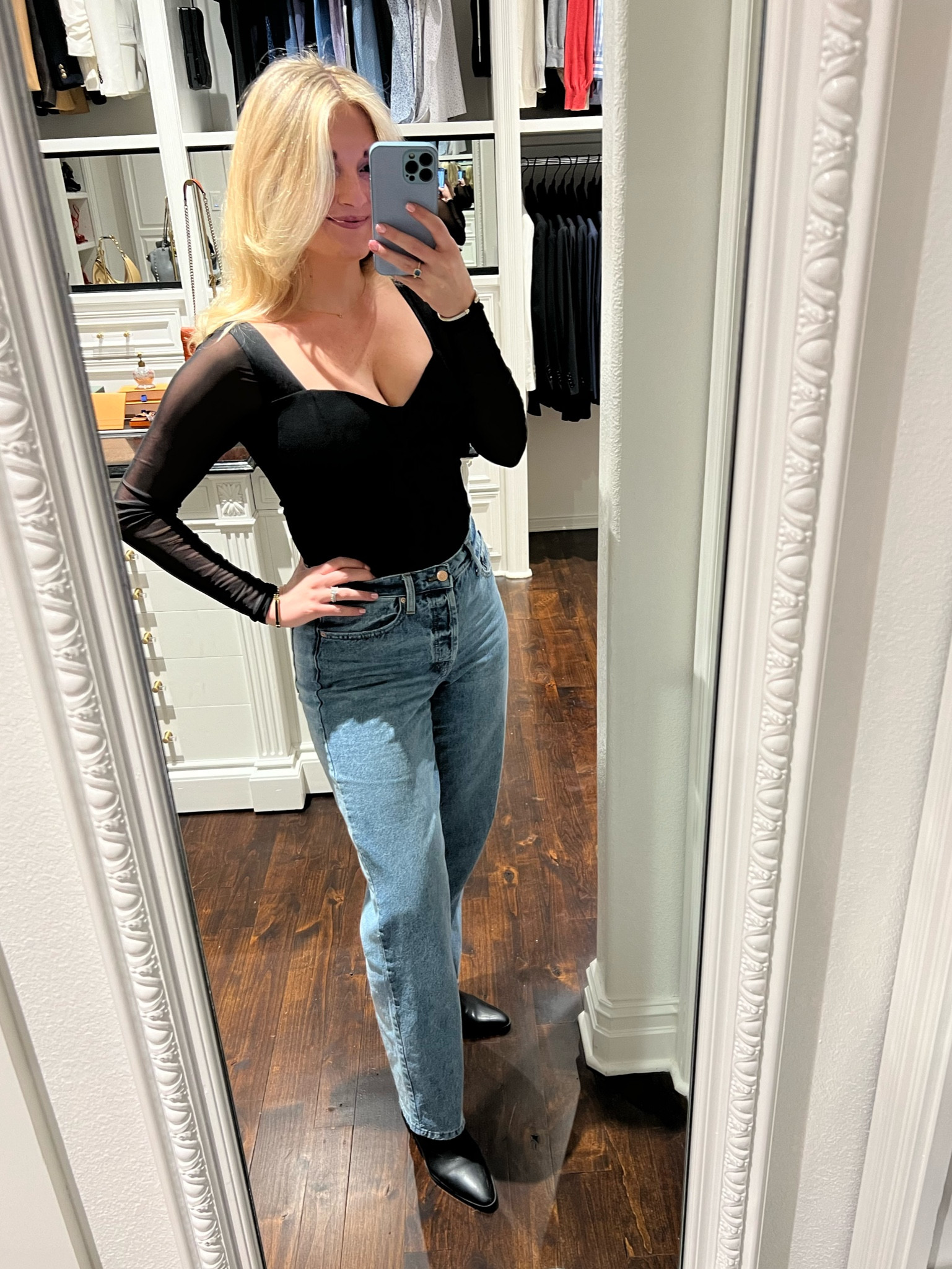 Sisters surprise birthday party outfit!! My jeans are a look alike of Agolde! The best and they are on sale at Target!!

#LTKstyletip #LTKsalealert #LTKSpringSale