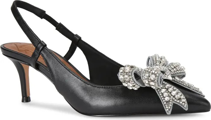 Belgravia Bow Slingback Pointed Toe Pump (Women) | Nordstrom