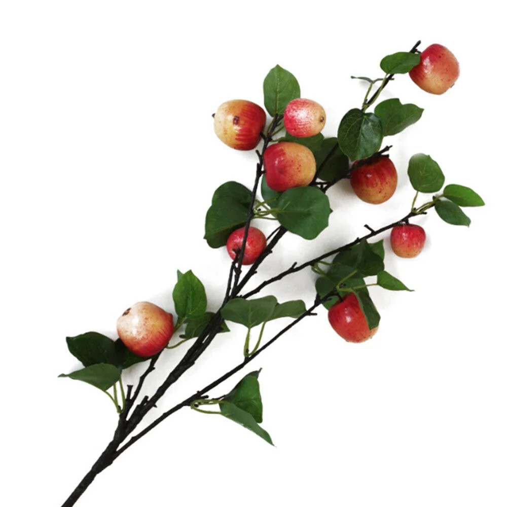 Simulation Apple Branch Artificial Flower Arrangement Shooting Props Home Wedding Party Decoratio... | Walmart (US)