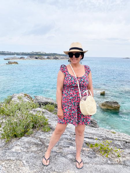Sun dress with beach bag with beach hat, beach dress


#LTKtravel