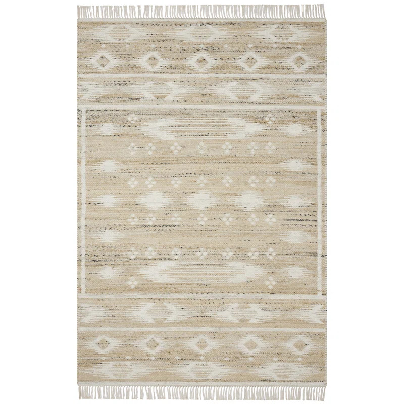 Angela Rose x Loloi Reversible Rivers Natural / Ivory Area Rug | Wayfair North America