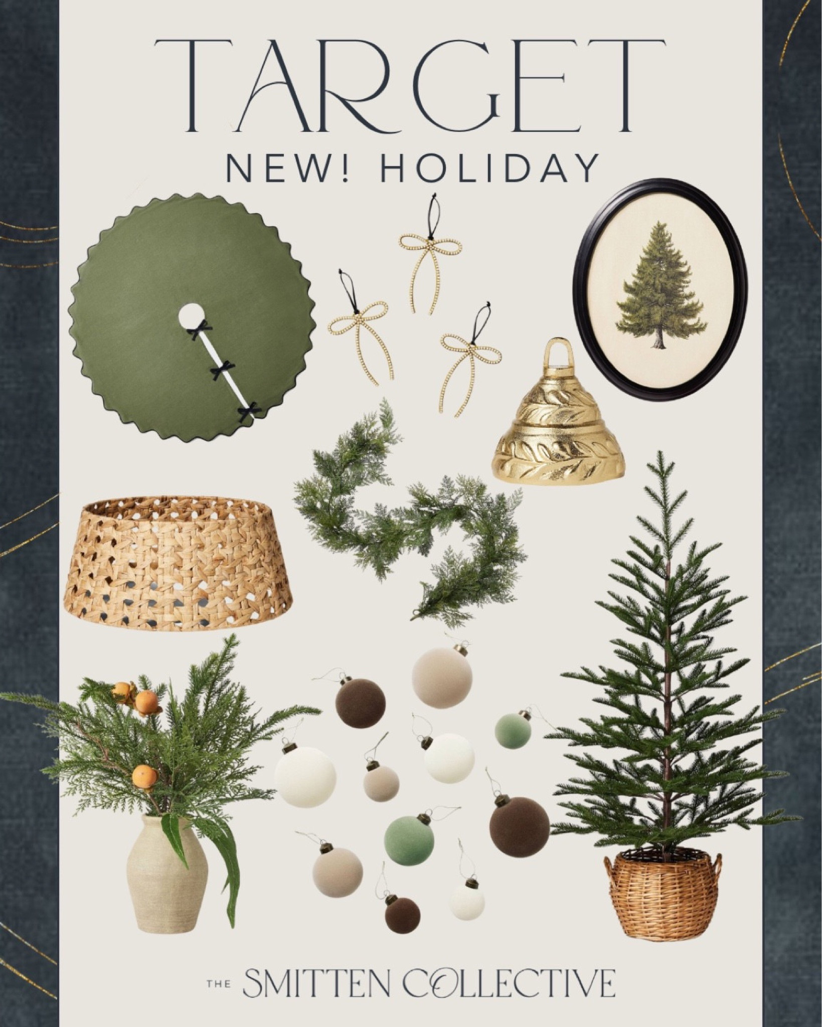 NEW! Target Studio McGee holiday decor drop! This always sells out so fast every year - especially the velvet ornaments!


#LTKHoliday #LTKfindsunder50 #LTKhome