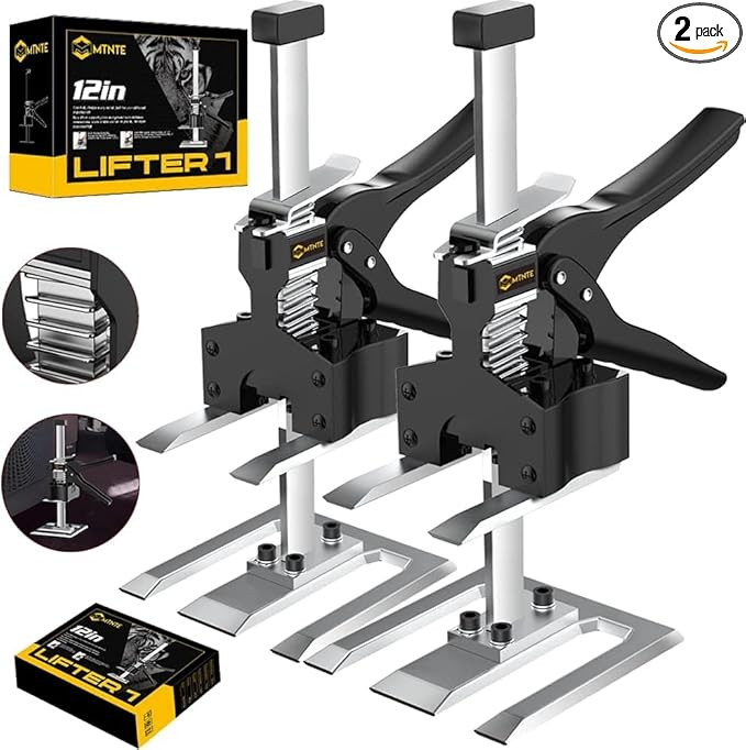 Labor Saving Arm Jack Handle 12 in Furniture Jack Drywall Lift for Wall Tile Locator, Multi Funct... | Amazon (US)