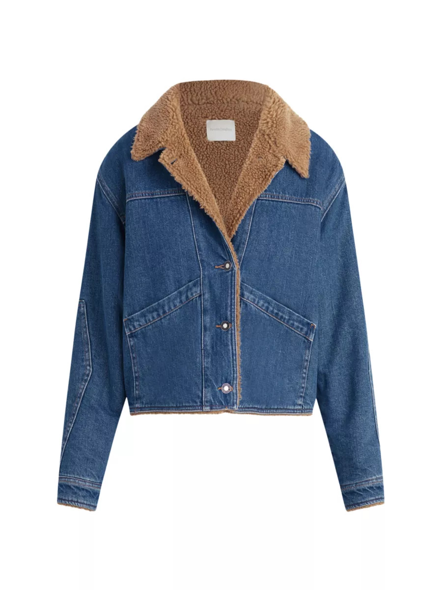 Bridget Denim Cropped Jacket | Saks Fifth Avenue