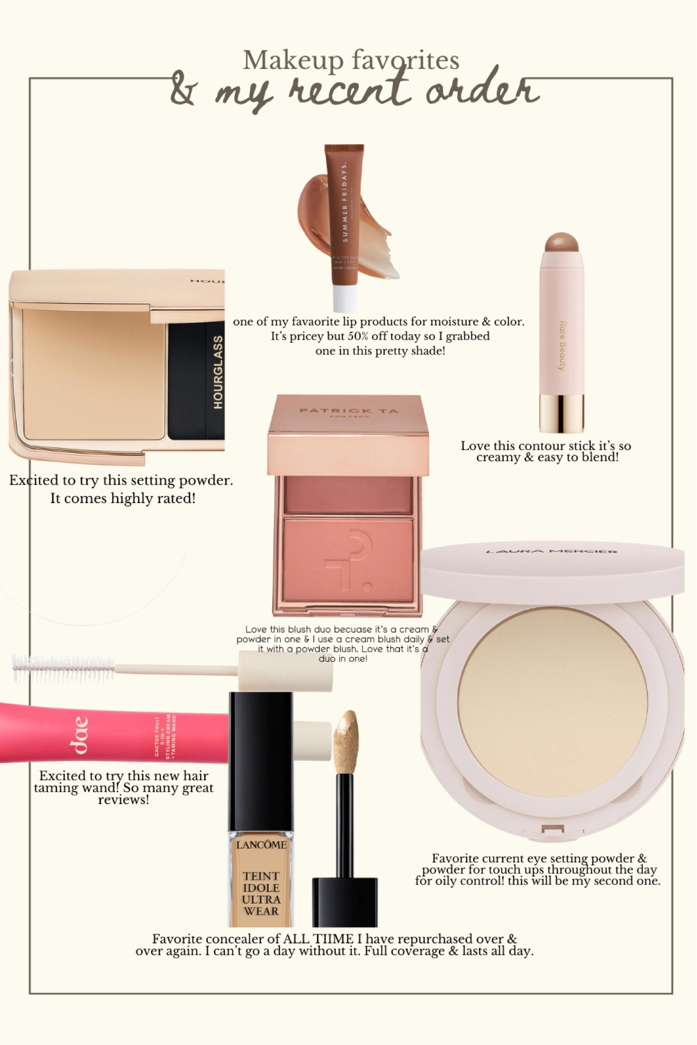 My recent Sephora order. Some favorites & some new things I am excited to try!! 

#LTKSaleAlert #LTKBeauty #LTKStyleTip