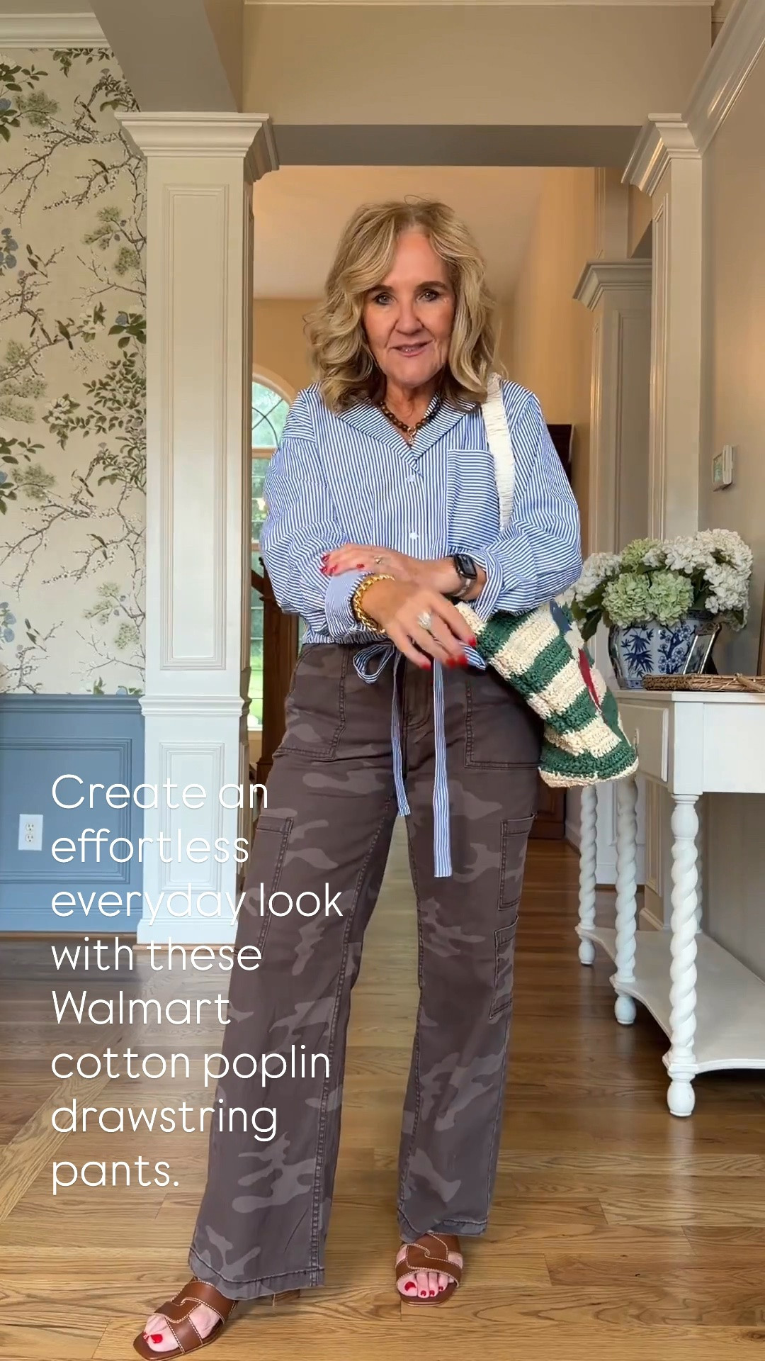 This Walmart outfit is full of versatile pieces you’ll wear on repeat! 

The cotton poplin drawstring pants are lightweight, non-stretch, and can be styled your way, wear them lower on the hips or cinch them at the waist for a relaxed, effortless look. I paired them with a classic button-down and my favorite summer tote for an easy everyday outfit.

💡 LTK MADE EASY
❤️ Heart = Support my posts!
🔖 Save = Get sale & restock alerts
📋 Lists = Keep favorites organized
📲 Share = Send lists and products to a friend. Hello, Christmas List!
💬 Comment = Ask me anything about sizing or styling. :-)

#LTKootd #LTKOver40 #LTKSeasonal