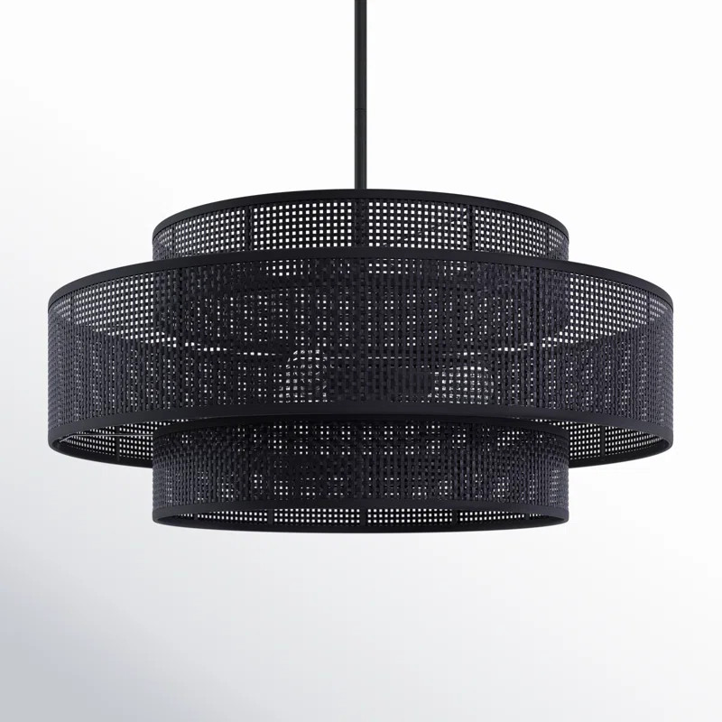 Dominique 3 Light Dimmable Drum Chandelier | AllModern