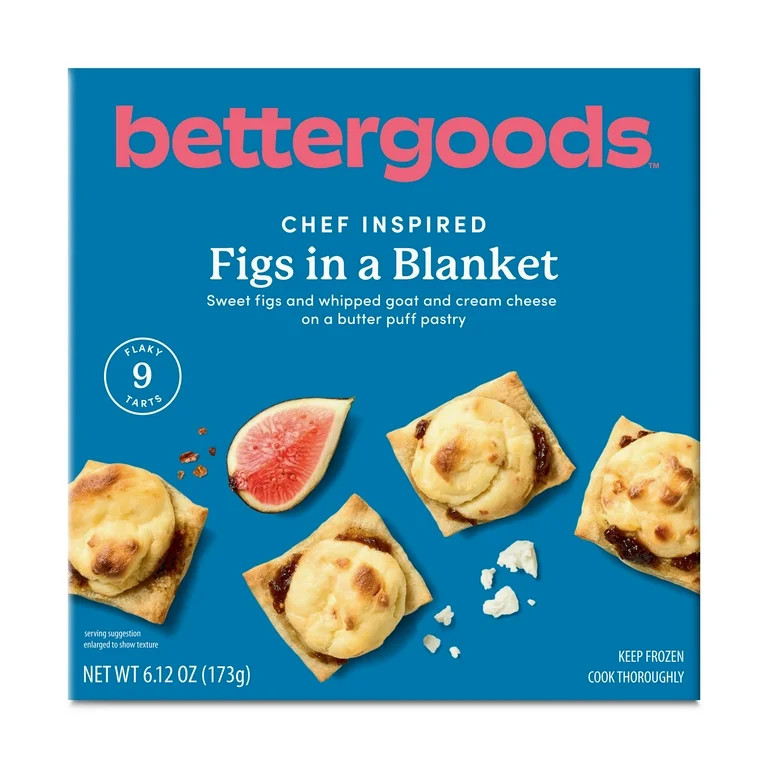 bettergoods Figs in a Blanket, 6.12 oz, 9 Count (Frozen) | Walmart (US)