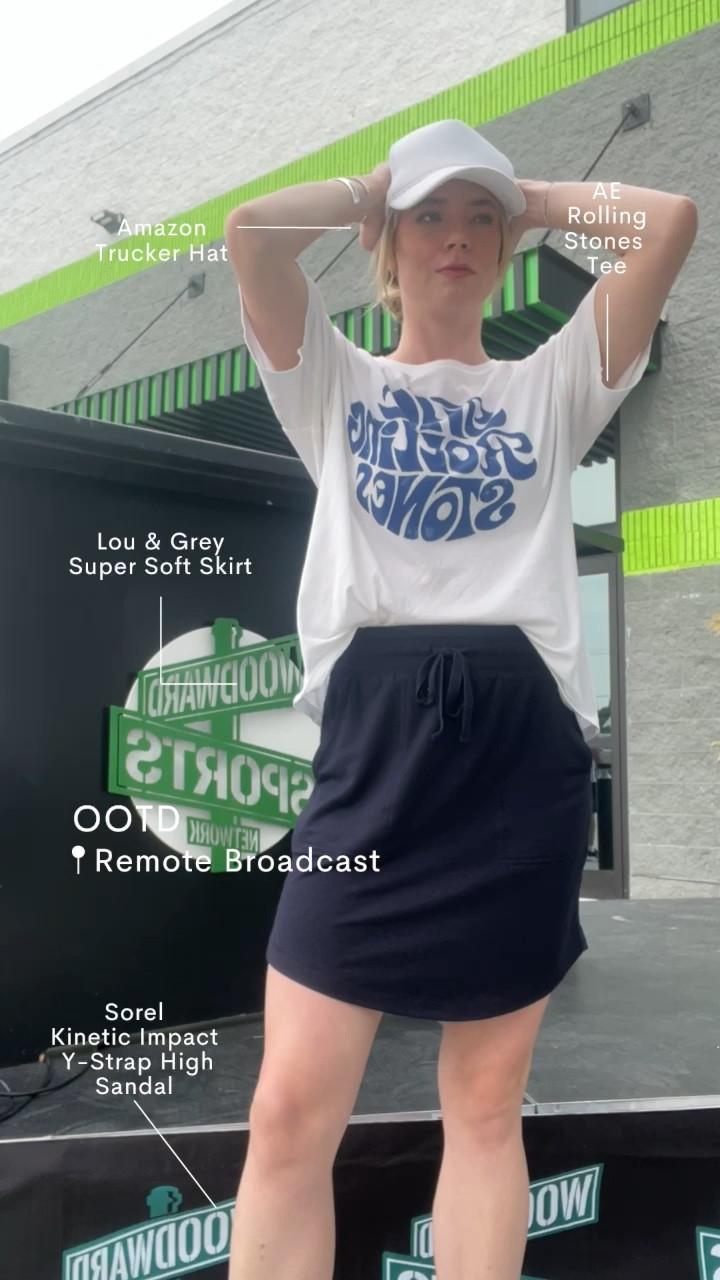 Causal Rolling Stones look for todays remote broadcast OOTD- HOT and Rainy ☁️ 

#LTKshoecrush #LTKSeasonal #LTKBacktoSchool