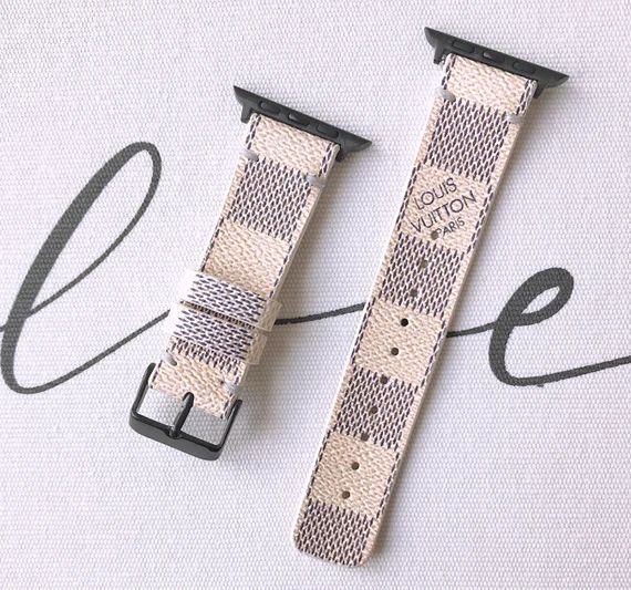 LV Apple watch band series 1, 2, 3, 4, LV iwatch strap, Apple watch strap, Lv Apple watch band, Loui | Etsy (US)