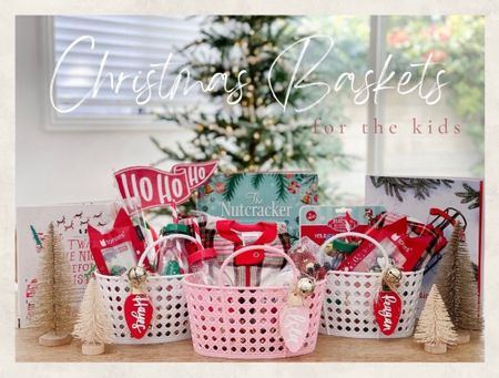 Merry little Christmas baskets for the kids to get into the holiday spirit! 💗🌟🎄♥️✨❄️

#LTKGiftGuide #LTKkids #LTKHoliday