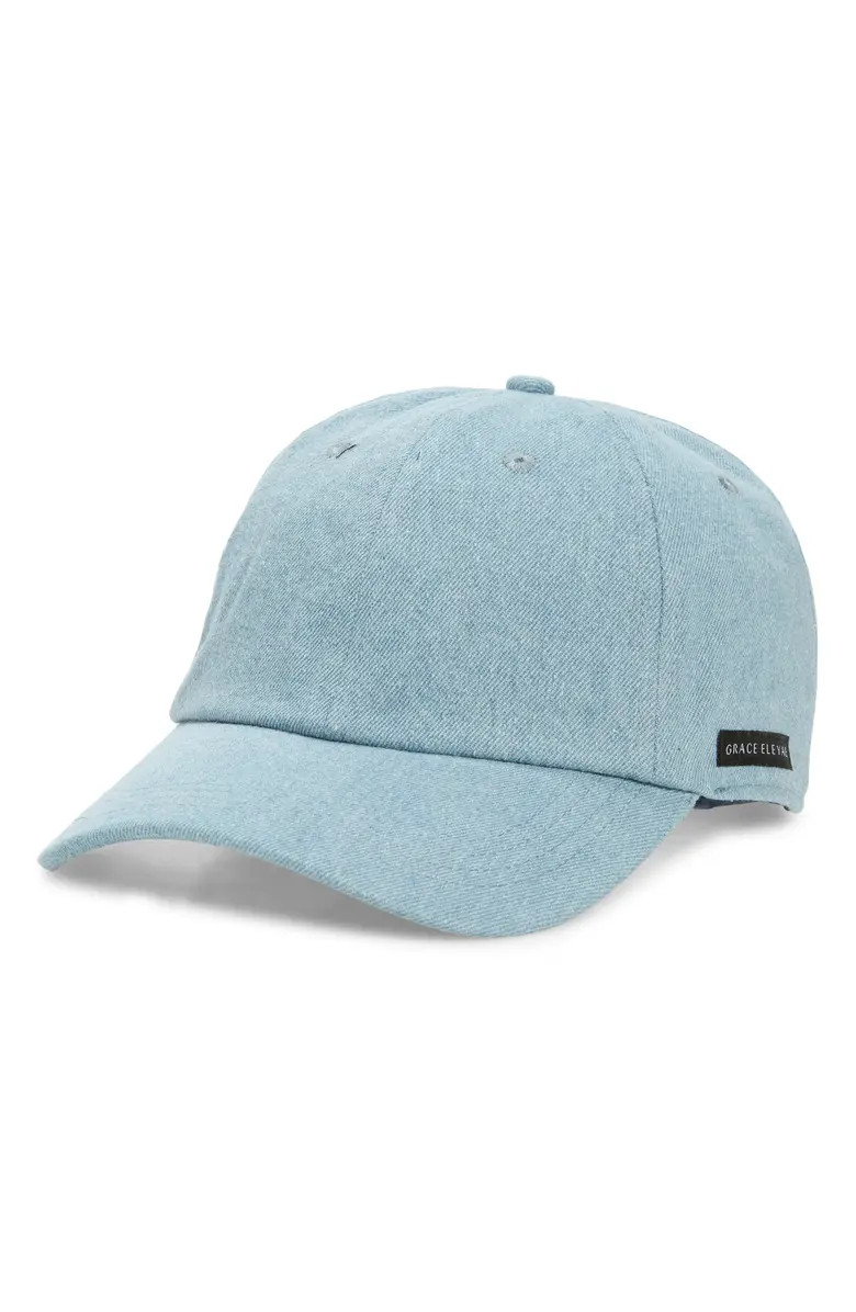 Grace Eleyae Satin Lined Baseball Cap | Nordstrom | Nordstrom