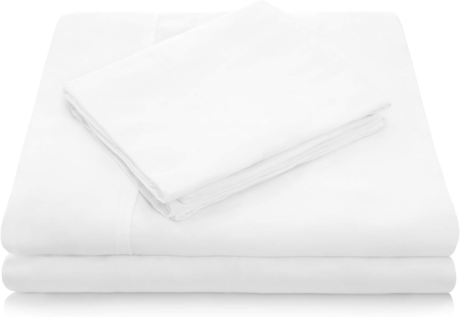 Malouf Soft and Eco Friendly Tencel Pillowcase-and-Sheet-Sets, King, White | Amazon (US)