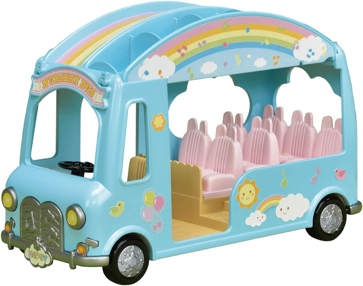 Calico Critters Sunshine Nursery Bus for Dolls, Toy Vehicle seats up to 12 collectible figures , ... | Amazon (US)