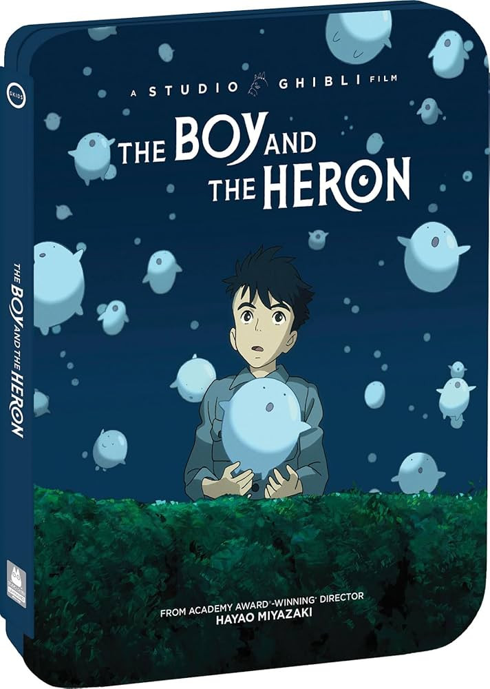 The Boy and the Heron - Limited Edition Steelbook 4K Ultra HD + Blu-ray [4K UHD] | Amazon (US)