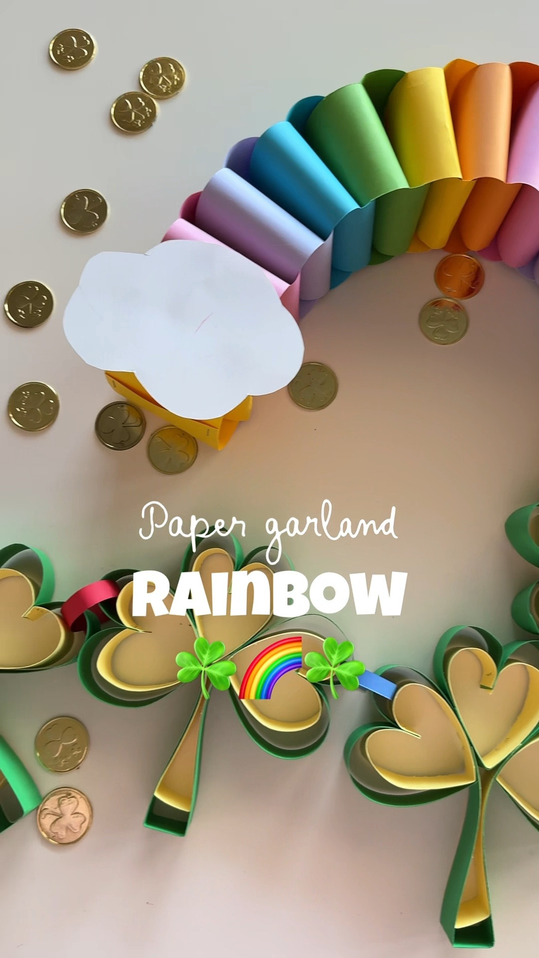 Rainbow paper craft 

#rainbow #papercrafts #papergarland #paperchain #cardstock #stpaddysday #stpatricksday #easter #spring 

#LTKSeasonal #LTKSpringSale #LTKmomlife