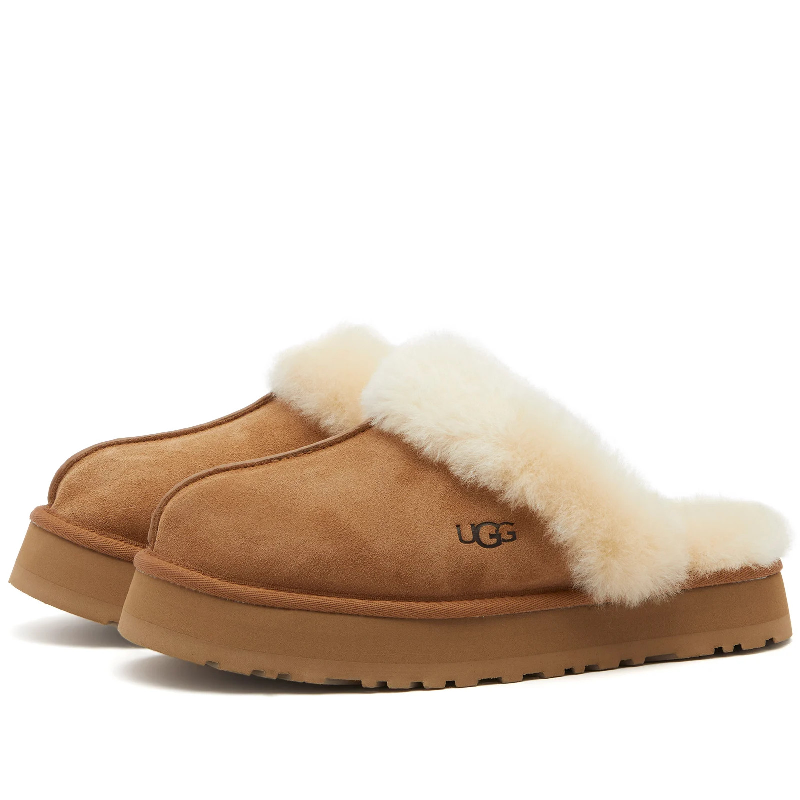 UGG Women's Disquette Slipper in Chestnut, Size UK 4 | END. Clothing