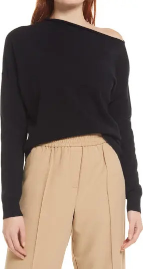 Nordstrom Off the Shoulder Cashmere Sweater | Nordstrom | Nordstrom