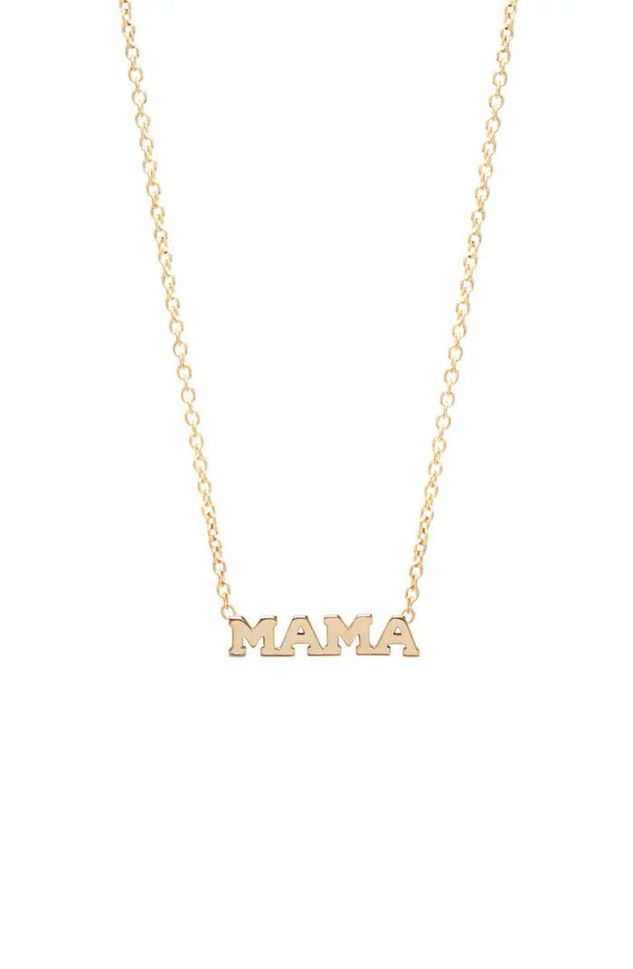 Itty Bitty Mama Pendant Necklace | Nordstrom