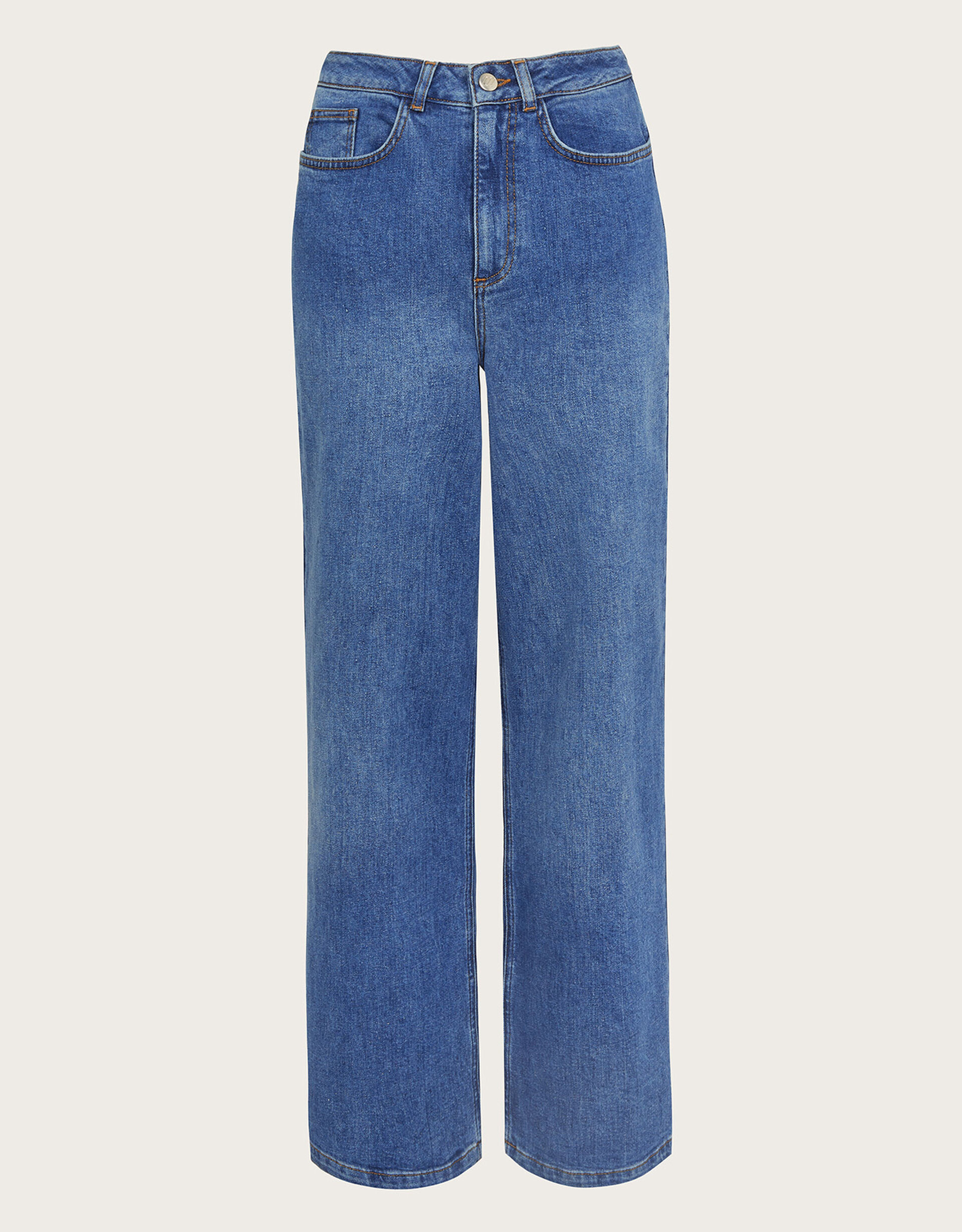 Ruby Wide Leg Jeans Blue | Monsoon (UK)