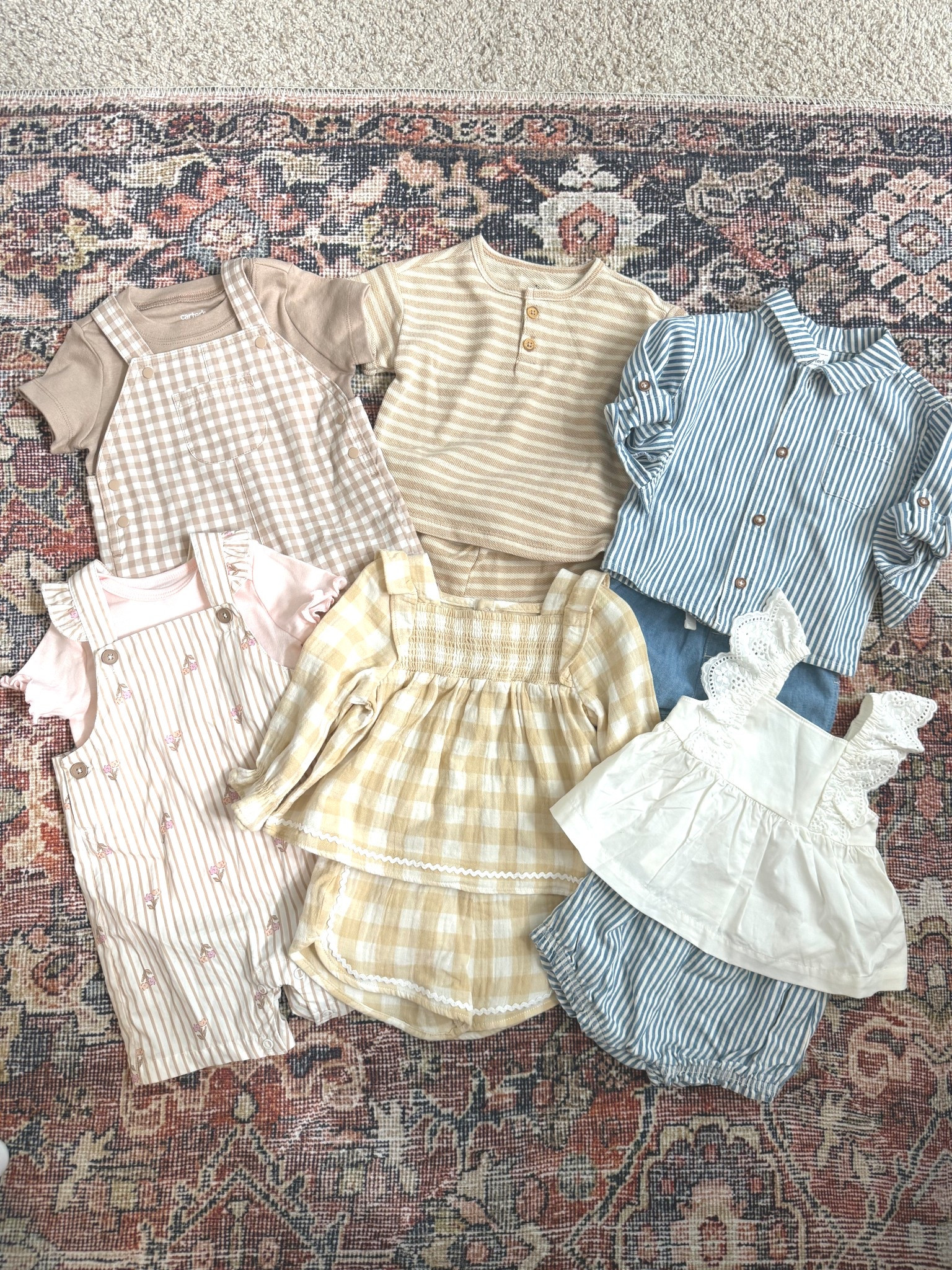 Target has the cutest Spring baby outfits and these boy/girl sets coordinate so well! Can’t wait to pair the twins in these this Spring 🌸🌻

#LTKSeasonal #LTKBaby