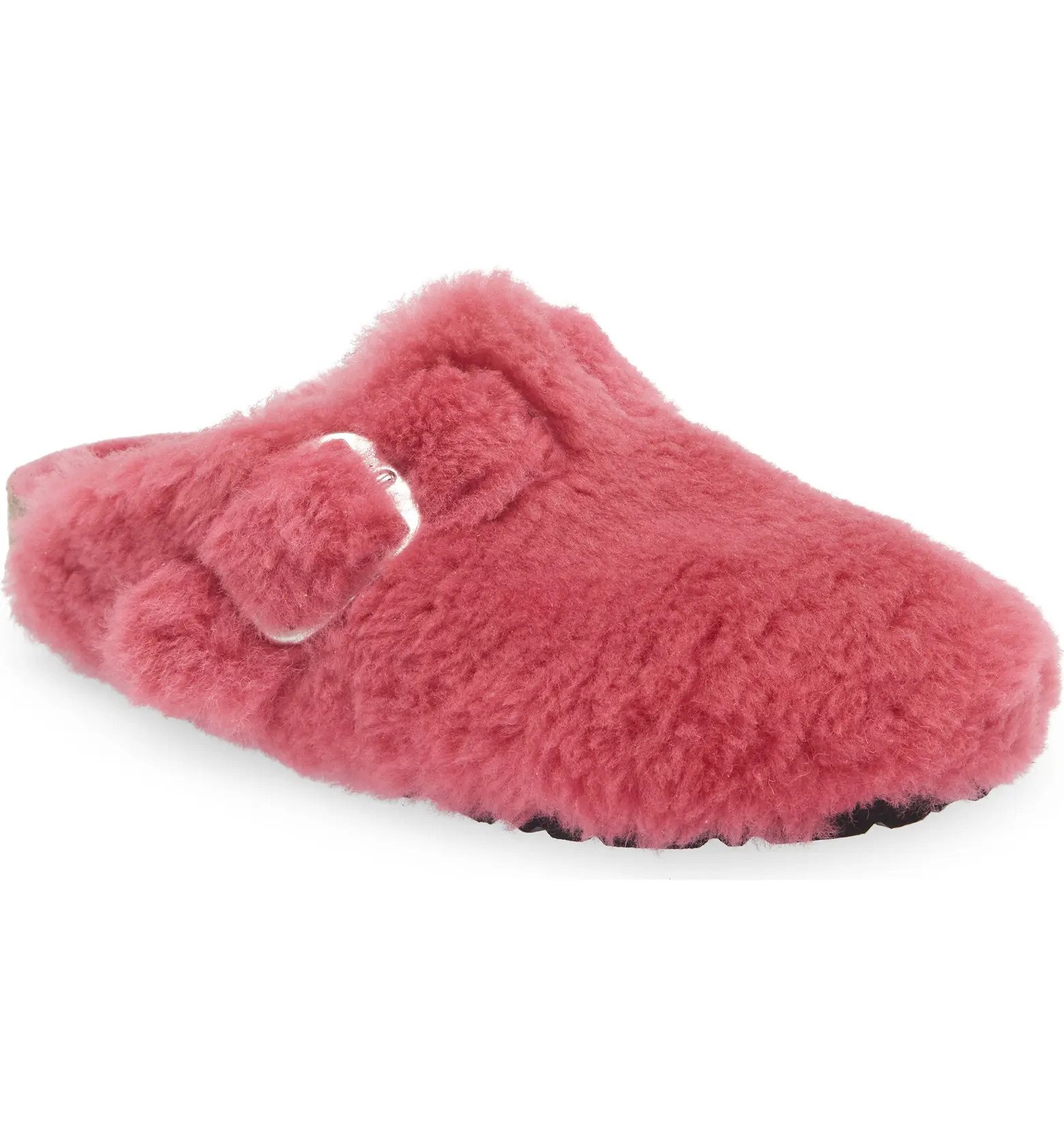 Boston Big Buckle Genuine Shearlinng Clog (Women) | Nordstrom