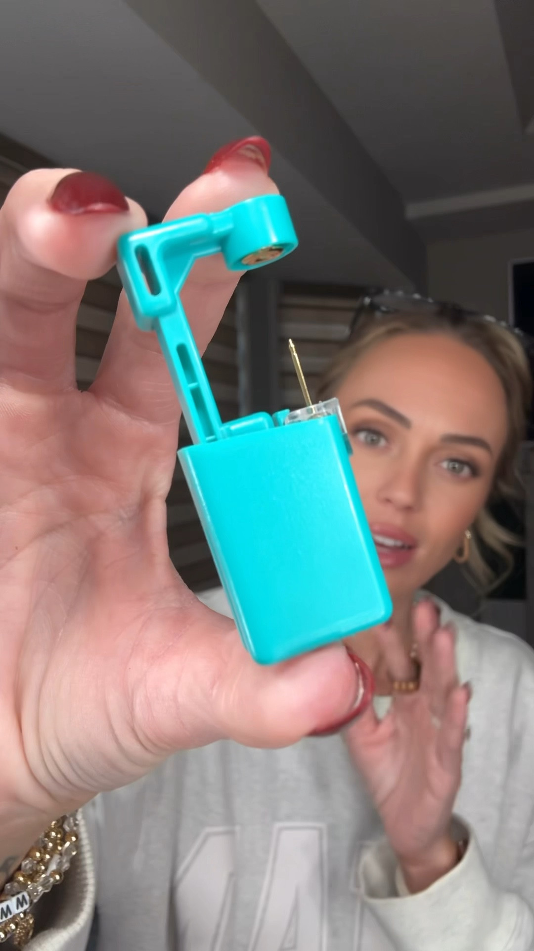 I woke up today and decided I trust myself… and the internet… enough to pierce my own ears. What could possibly go wrong? 😂

No appointment. No mall kiosk. Just me, a mirror, a little courage, and a piercing kit that said “super easy.”

Honestly though… it worked and now I’m feeling like I unlocked a new life skill. Who knew DIY ear piercing would be on my resume today? 😅 

#LTKmomlife #LTKdayinmylife #LTKBeauty