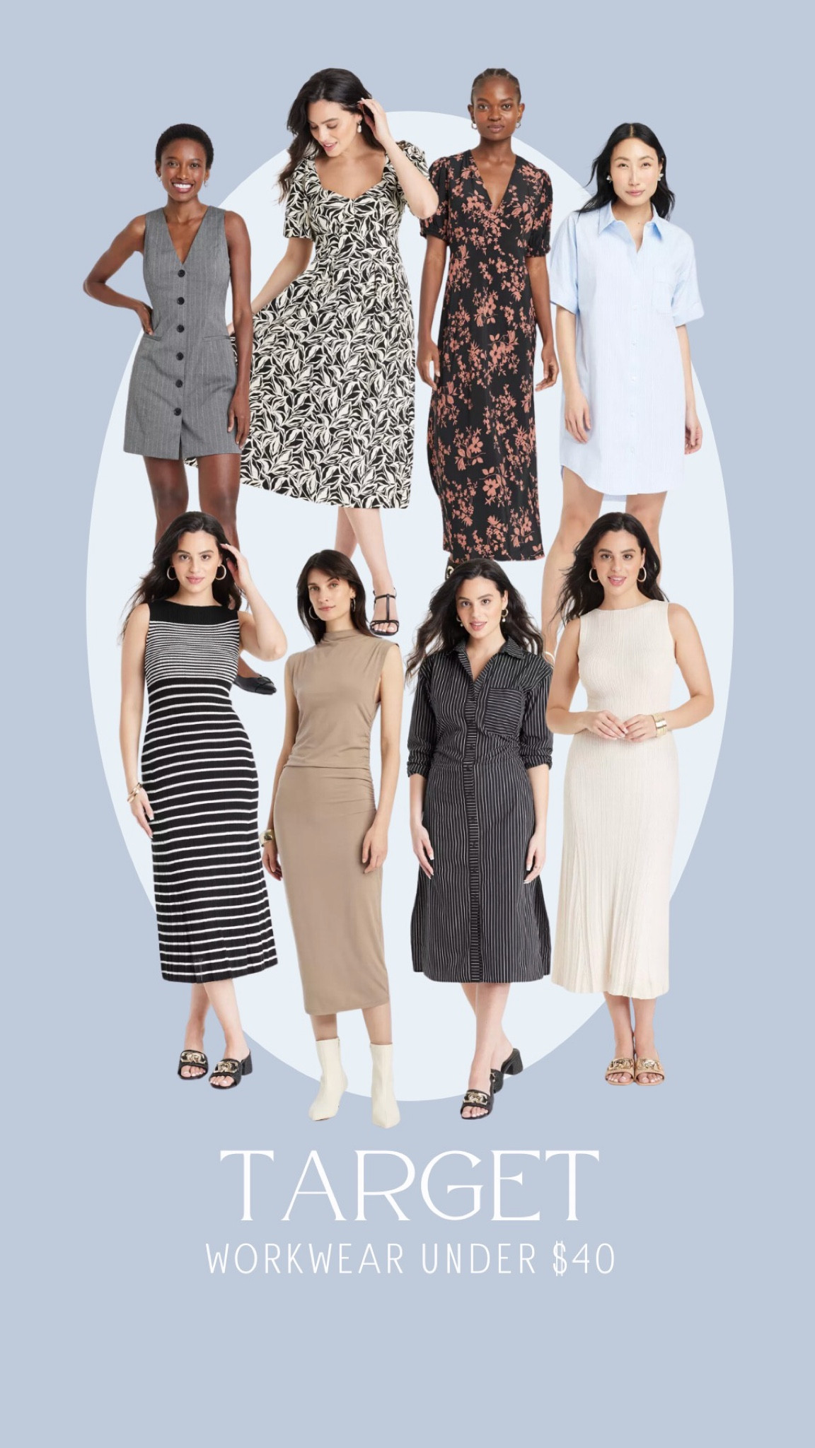 For all my office girlies and teachers out there!! So many great workwear dresses at Target right now for UNDER $40! Perfect for transitioning to Fall too!

#LTKfindsunder50 #LTKstyletip #LTKworkwear