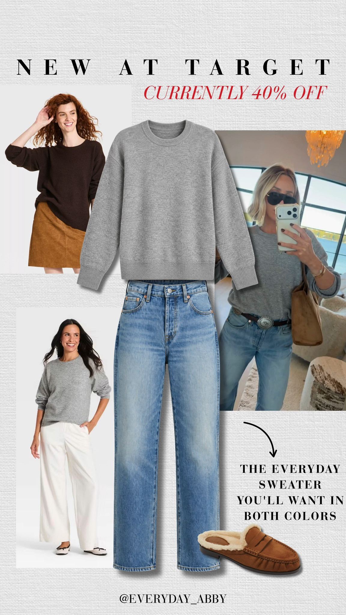 The basic fall sweater you will wear on repeat 🙌